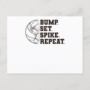 Carte Postale Joueuse de beach Lady Volleyball