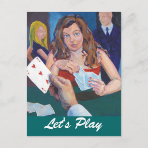 Carte Postale Jouons