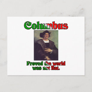 Carte Postale Jour de Columbus