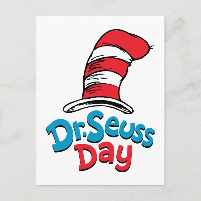 Carte Postale Jour de Dr Seuss (Devant)