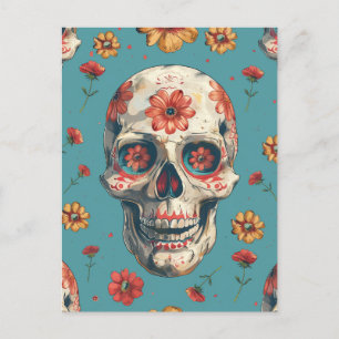 Carte Postale Jour de la conception thématique mort