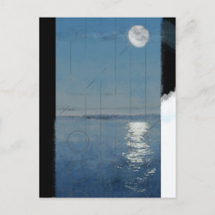 Carte Postale Jour de la Genèse 2 : Waters 2014 peinture numériq