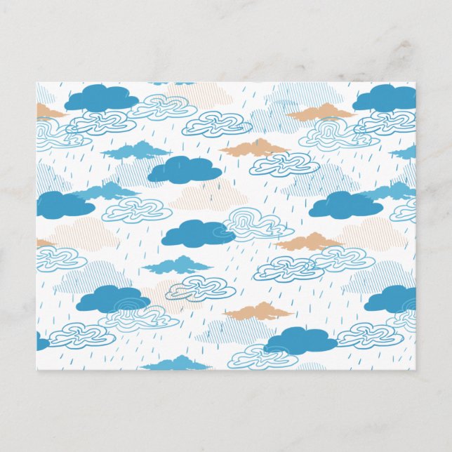 Carte Postale Jour de la pluie (Devant)