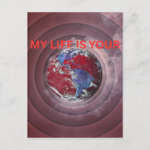 CARTE POSTALE JOUR DE LA TERRE