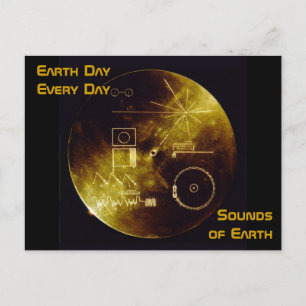 Carte Postale Jour de la Terre 2012 - Disque d'or des Sons de la