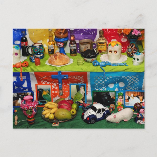 Carte Postale Jour de l'agenda des morts (Devant)