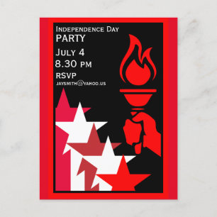 Carte Postale Jour de l'indépendance américaine