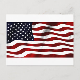 Carte Postale Jour de l'indépendance patriotique du drapeau amér
