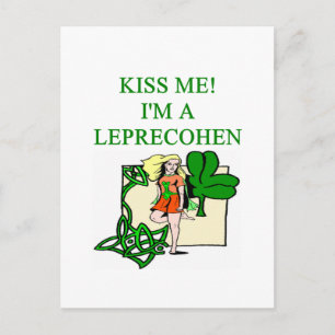Carte Postale jour de st patrick leprechaun joke irish irish