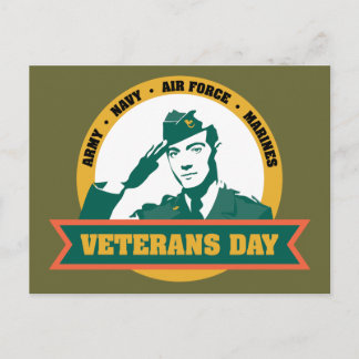 Carte Postale Jour des anciens combattants