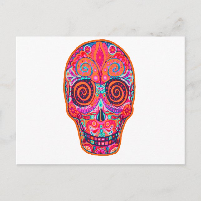 Carte Postale jour des morts (Devant)