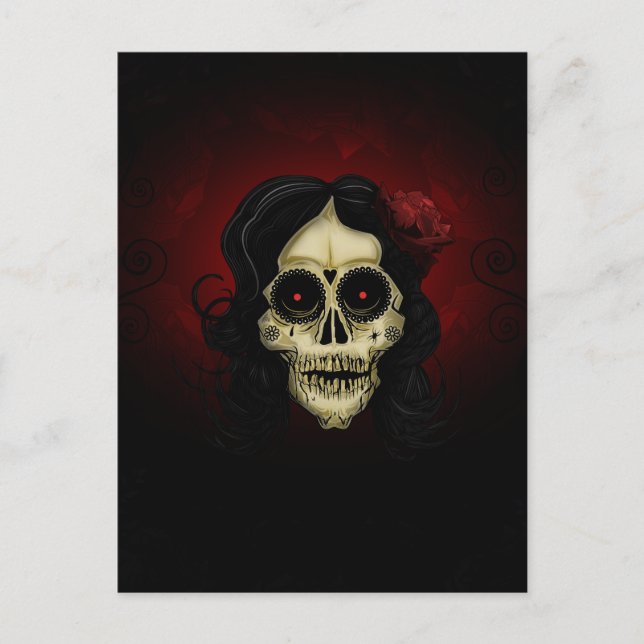 Carte Postale Jour Des Morts (Devant)