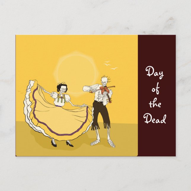 Carte Postale Jour des morts (Devant)