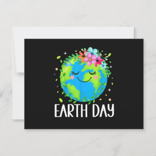 Carte Postale Jour des terres heureux