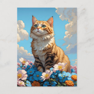 Carte Postale jour du chat