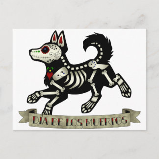 Carte Postale Jour du chiot mort