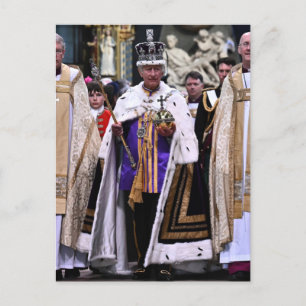 Carte Postale Jour du couronnement du roi Charles III