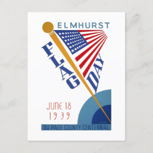 Carte Postale Jour du drapeau