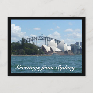 Carte Postale jour du port de sydney