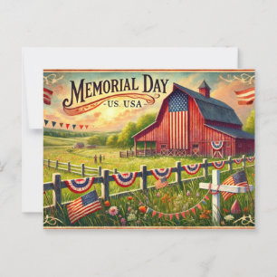 Carte Postale Jour du Souvenir (États-Unis)