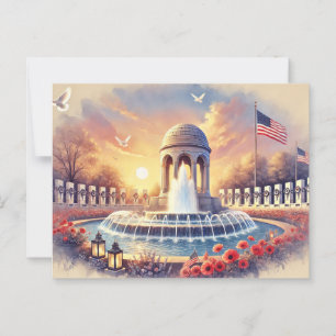 Carte Postale Jour du Souvenir, États-Unis