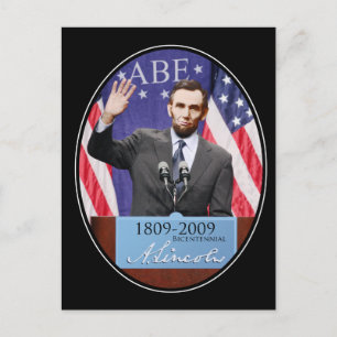 Carte Postale Jour moderne Abraham Lincoln