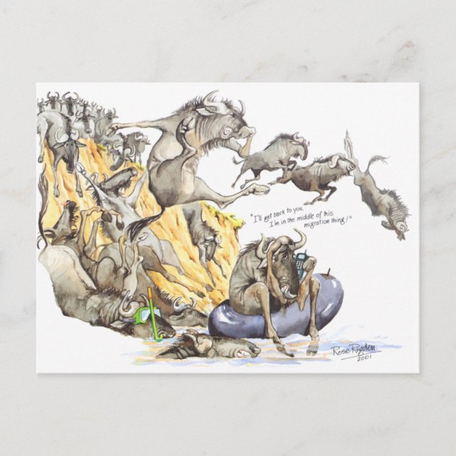 Carte Postale Jour occupé (Devant)