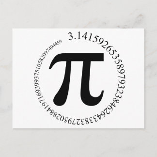 Carte Postale Jour Pi ()