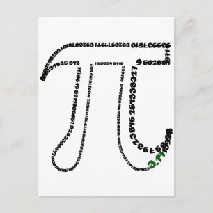 Carte Postale Jour Pi complet