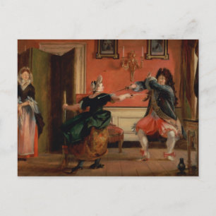 Carte Postale Jourdain clôture sa bonne