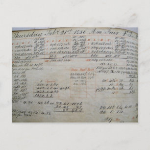 Carte Postale Journal Barclay Perkins 1850 FSt