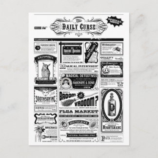 Carte Postale journal déplaisant