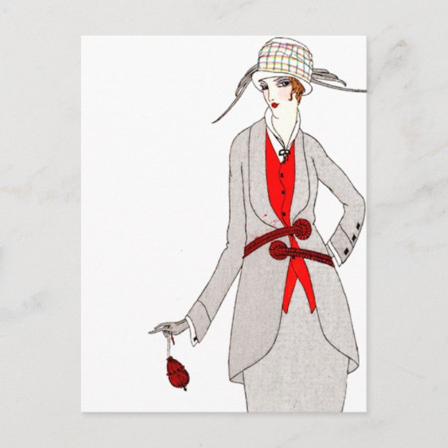 Carte Postale Journal des Dames et des Modes 1 (Devant)