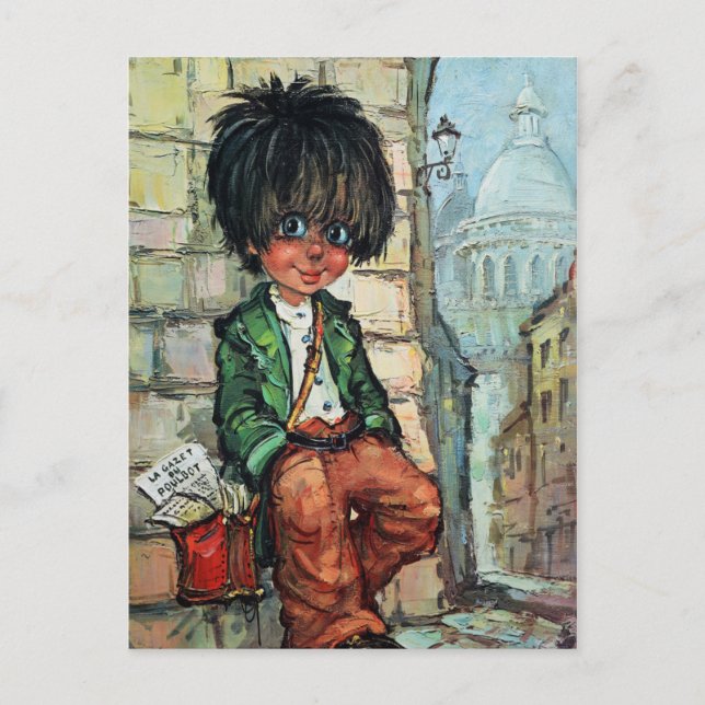 Carte Postale Journal Petit Poulbot (Devant)