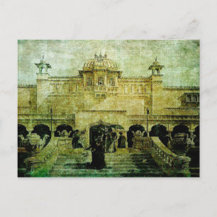 Carte Postale Journée à l'exposition