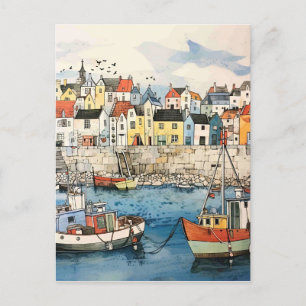 Carte Postale Journée au bord de la mer