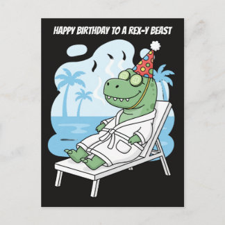 Carte Postale Journée de détente Rex-y Beast Spa Anniversaire Di