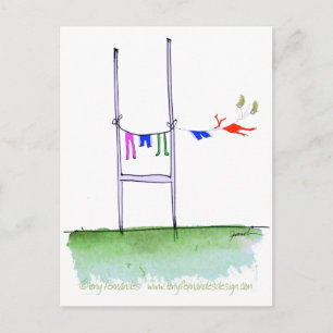 Carte Postale journée de rugby, tony fernandes