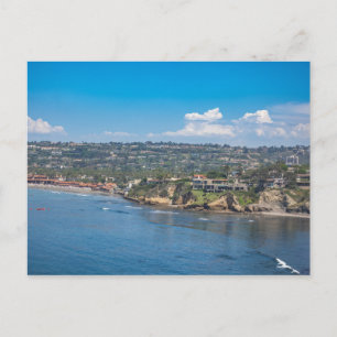 Carte Postale Journée d'été à la plage de La Jolla à San Diego, 