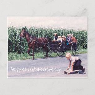 Carte Postale Journée du skateboard