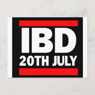 Carte Postale Journée internationale de la Boombox - 20 juillet