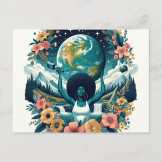 Carte Postale Journée internationale de la femme Bonne Journée d