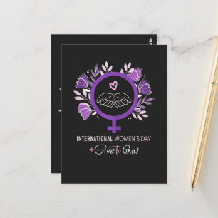 Carte Postale Journée internationale des femmes 2026 8 mars