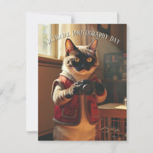 Carte Postale Journée mondiale de la photographie