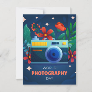 Carte Postale Journée nationale de la photographie