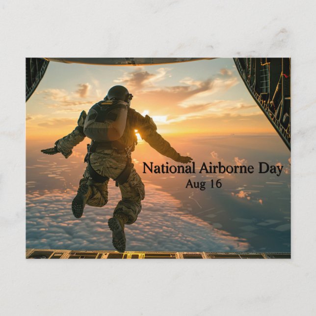 Carte Postale Journée nationale de l'aviation (Devant)