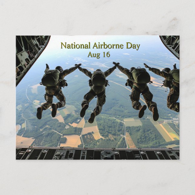 Carte Postale Journée nationale de l'aviation (Devant)