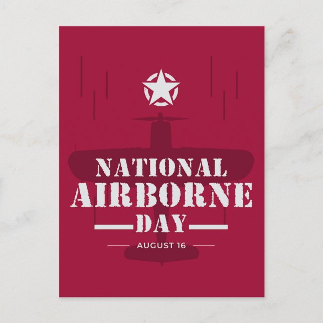 Carte Postale Journée nationale de l'aviation (Devant)