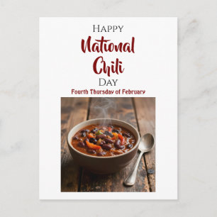 Carte Postale Journée nationale du chili Quatrième jeudi de fé
