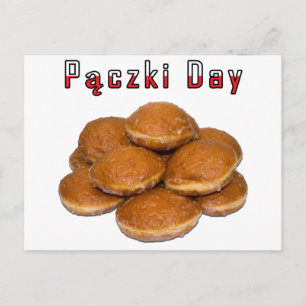 Carte Postale Journée Paczki